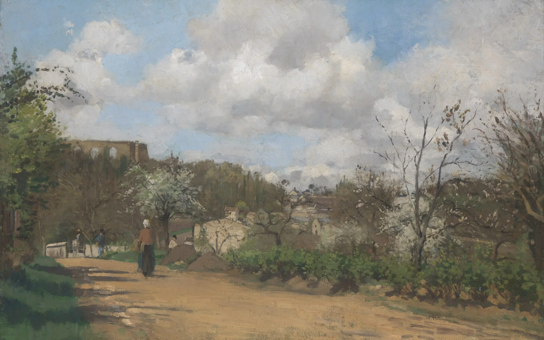 Blick auf Louveciennes – Camille Pissarro - Image 2