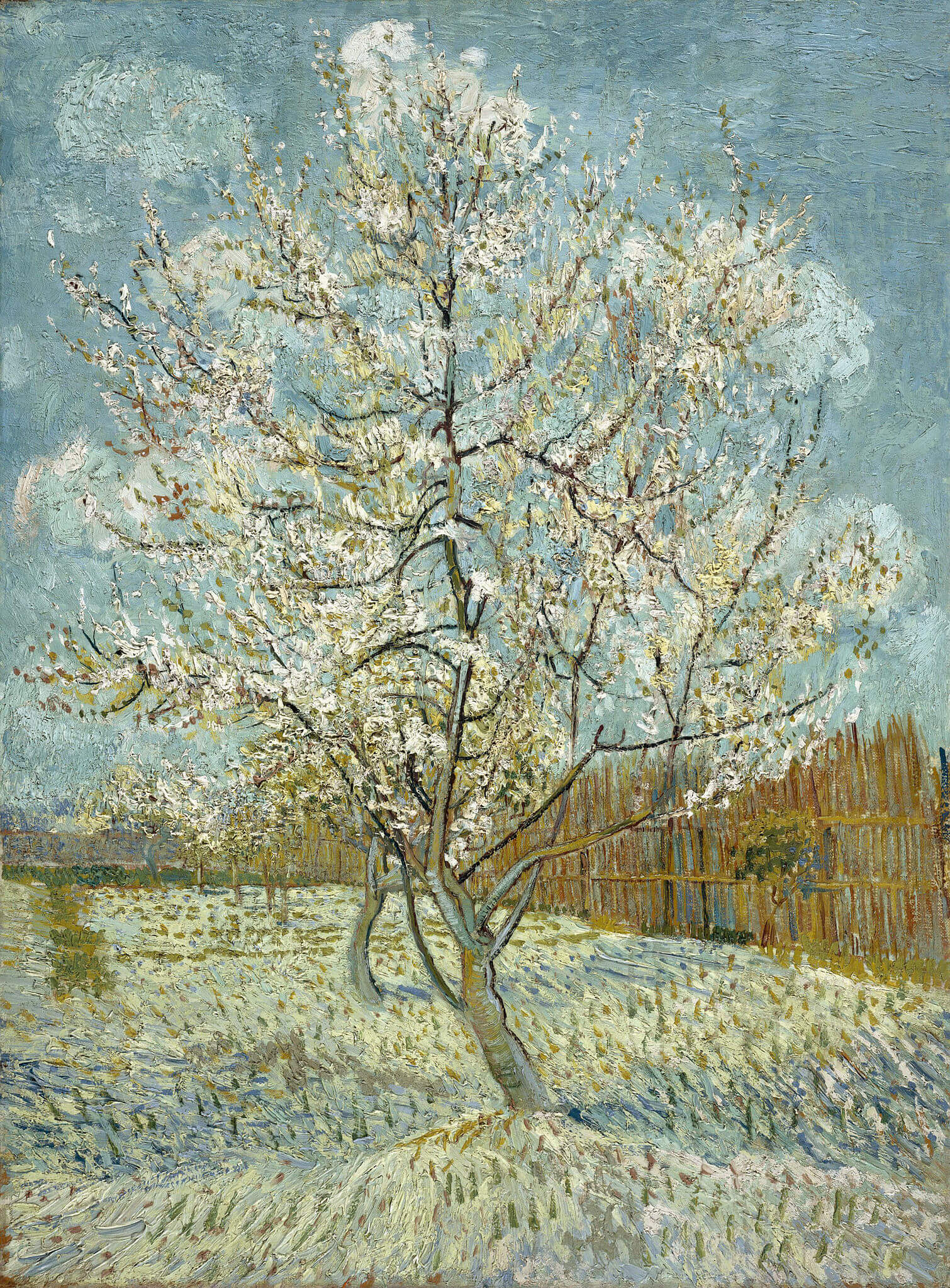 Blühender Pfirsichbaum - Vincent Van Gogh - Image 3