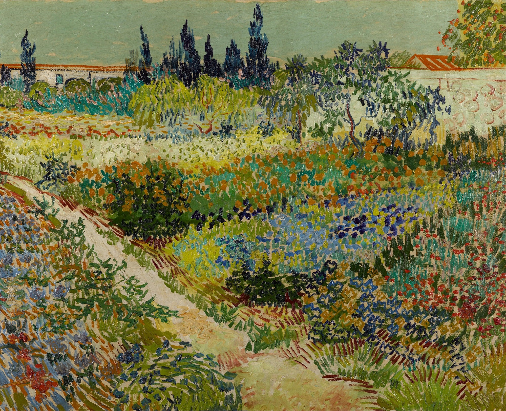 Der Garten von Arles - Vincent Van Gogh - Image 3