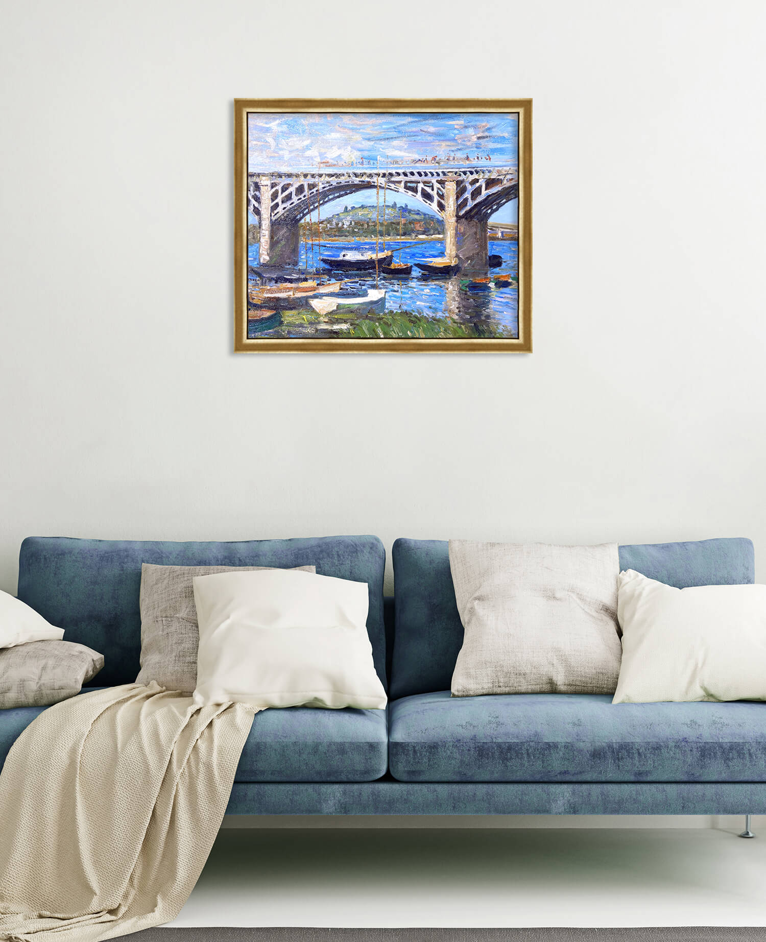 Die Brücke über die Seine in Argenteuil - Claude Monet - Image 19