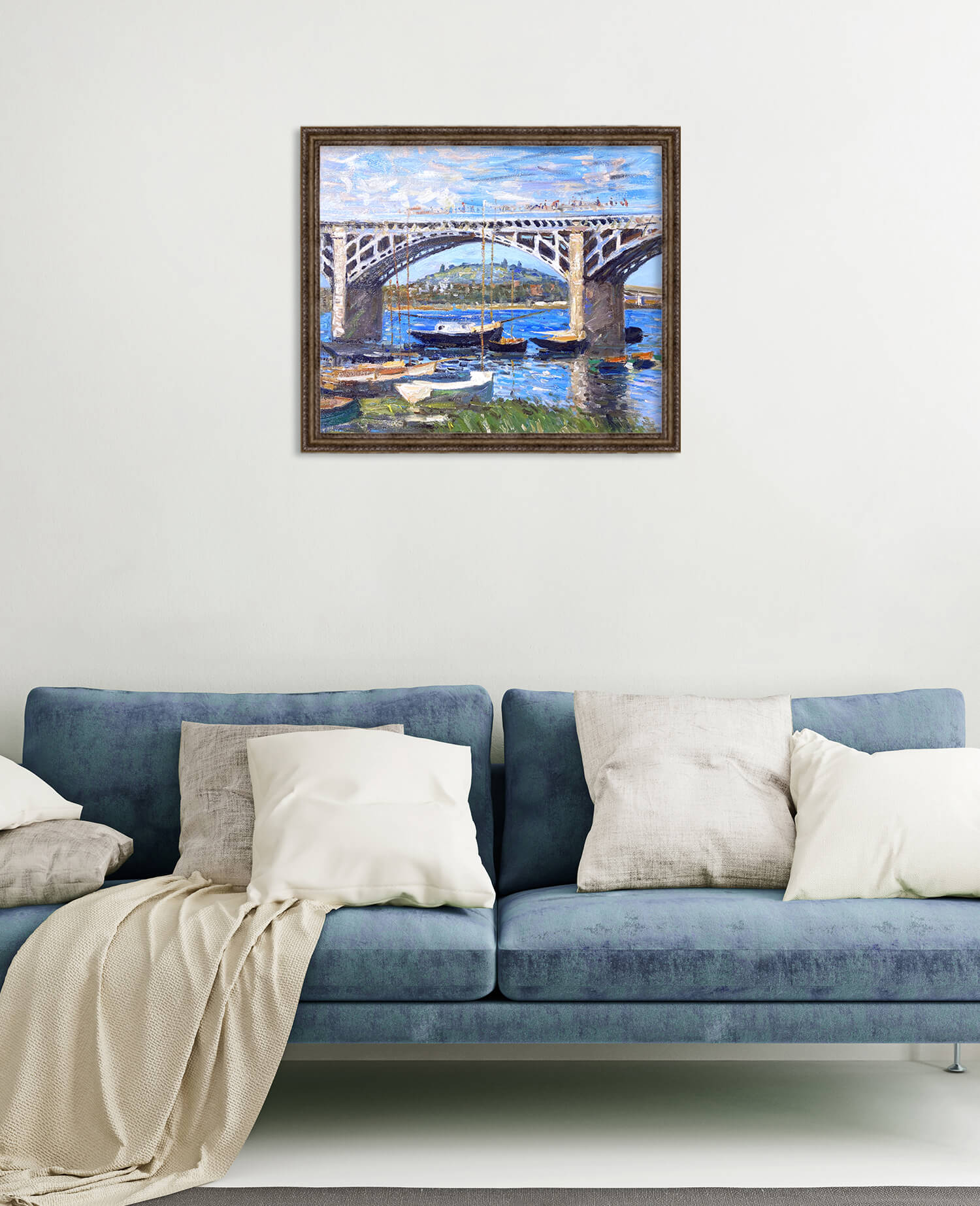 Die Brücke über die Seine in Argenteuil - Claude Monet - Image 21