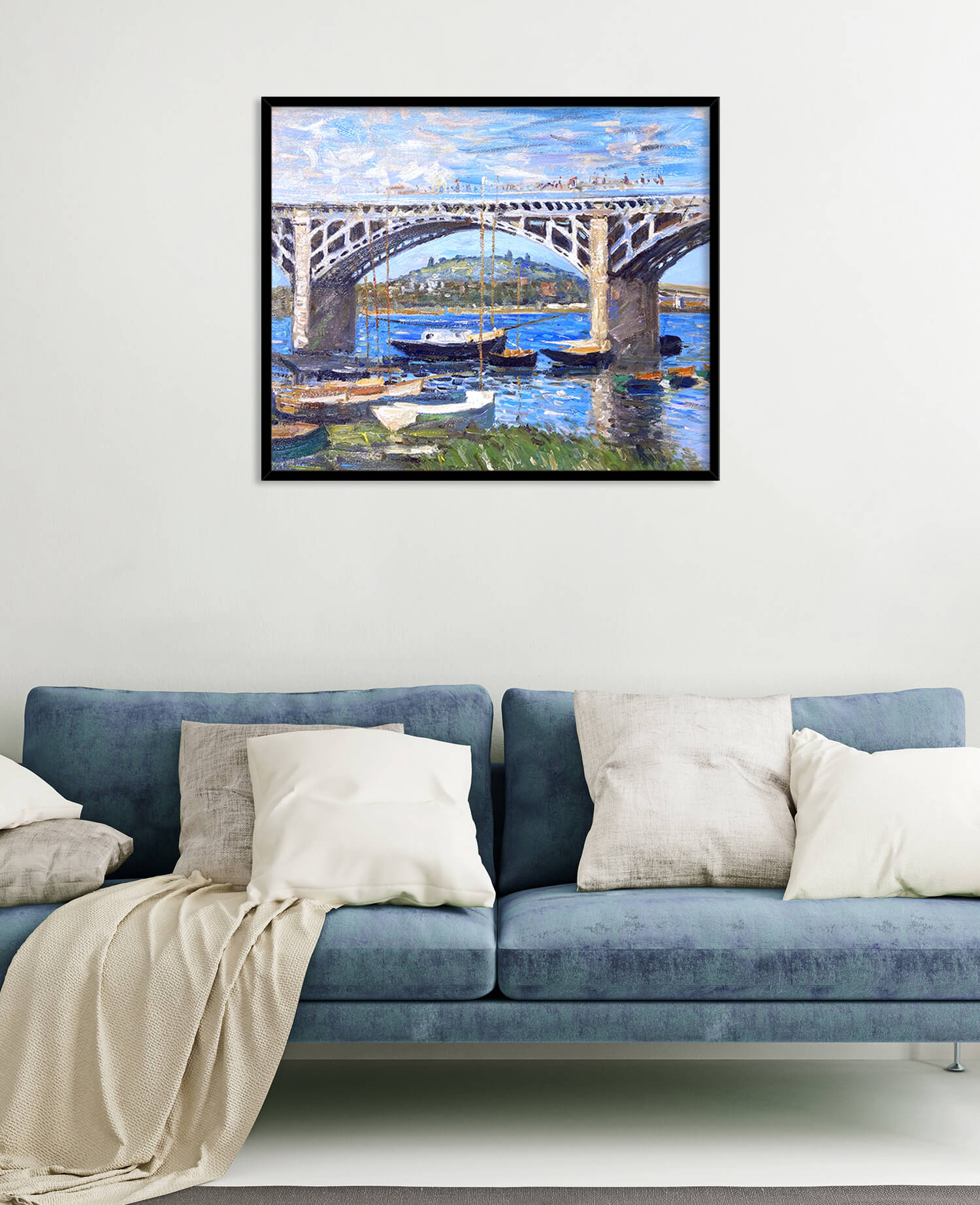 Die Brücke über die Seine in Argenteuil - Claude Monet - Image 24