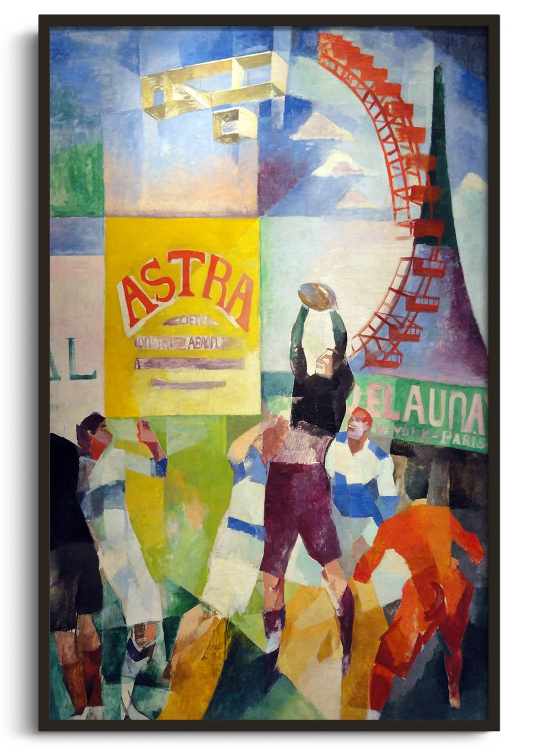 Die Mannschaft von Cardiff - Robert Delaunay
