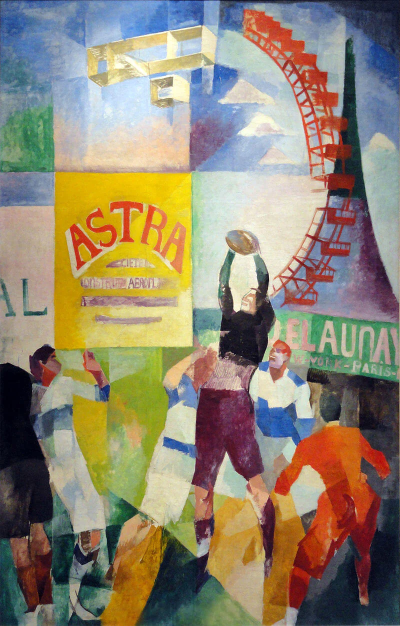 Die Mannschaft von Cardiff - Robert Delaunay - Image 3