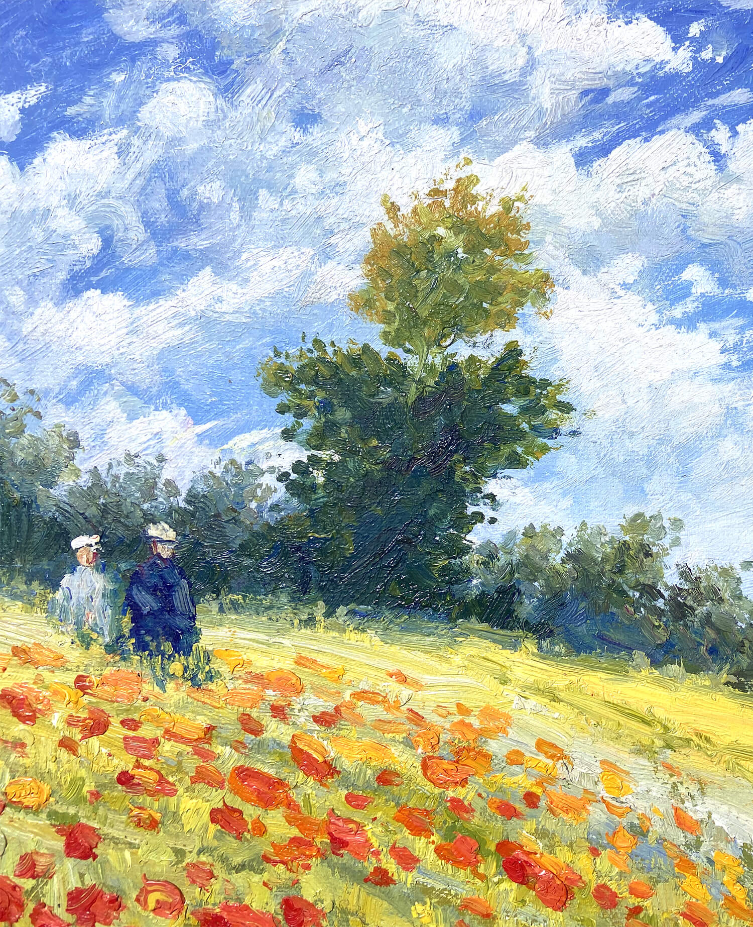 Die Mohnblumen - Claude Monet - Image 6