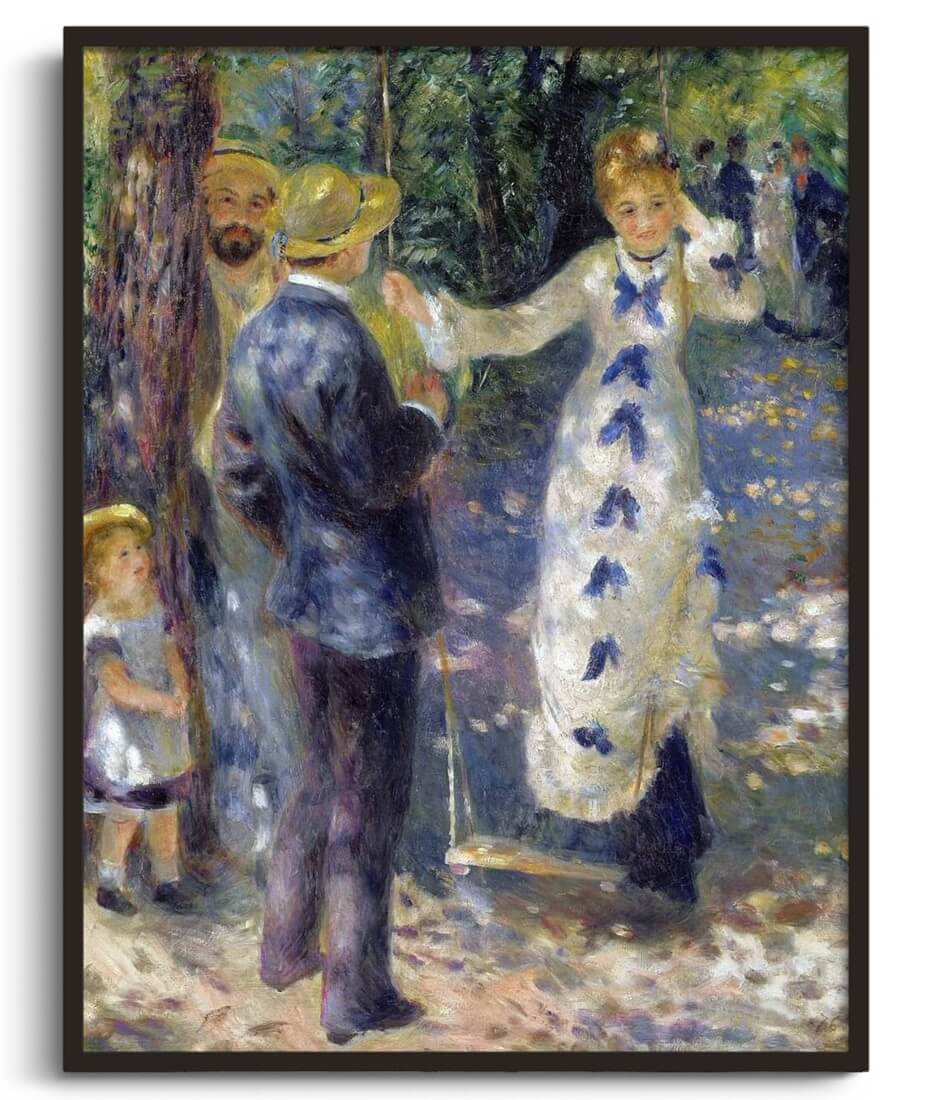 Die Schaukel - Auguste Renoir
