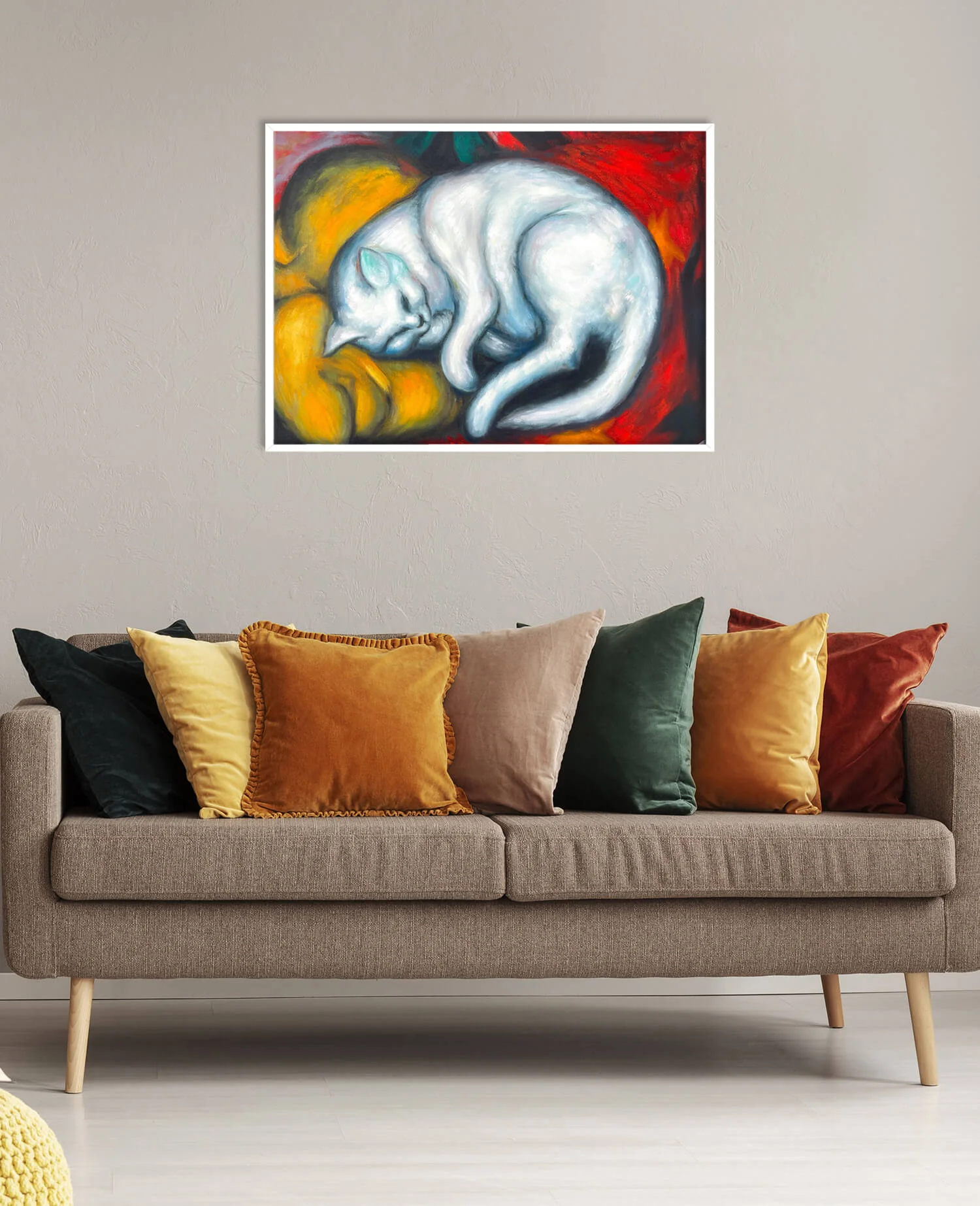 Die weiße Katze - Franz Marc - Image 23