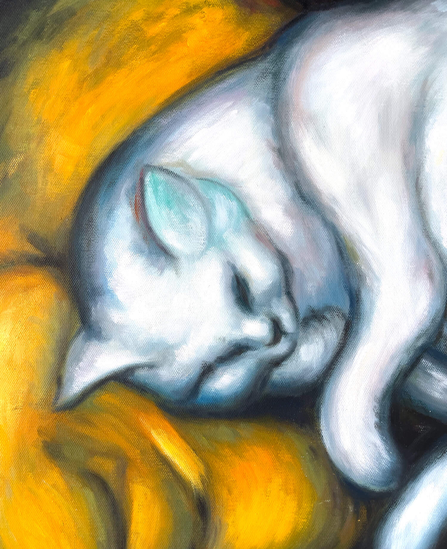 Die weiße Katze - Franz Marc - Image 5