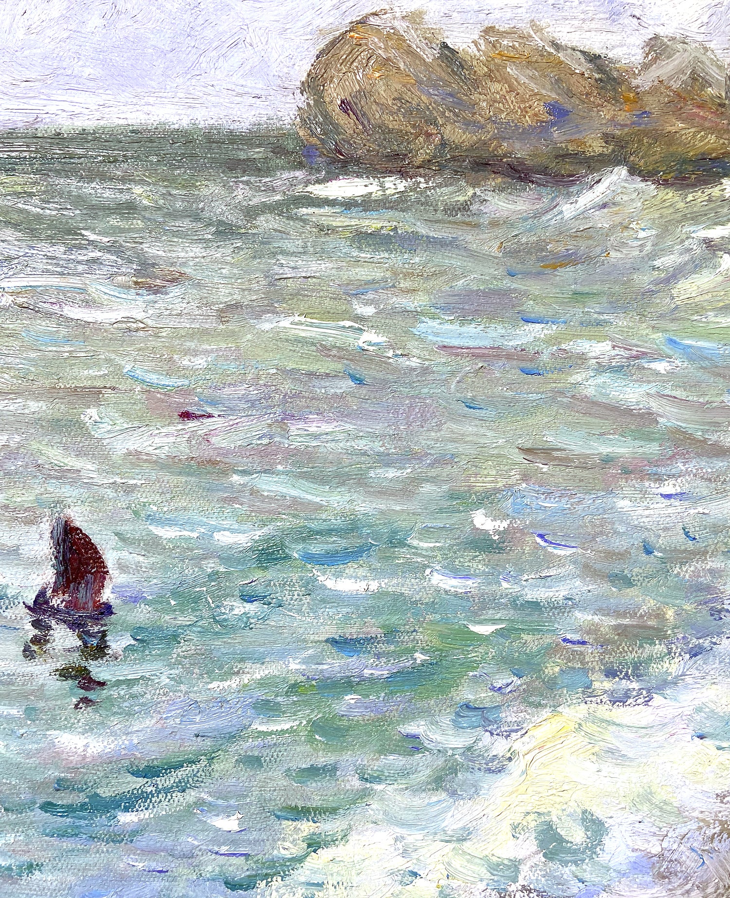 Etretat: der Strand und die Porte d'Amont - Claude Monet - Image 6