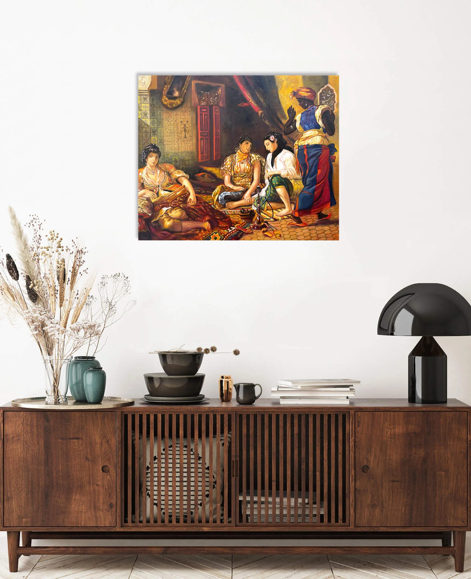 Frauen aus Algier in ihrer Wohnung – Eugène Delacroix - Image 22