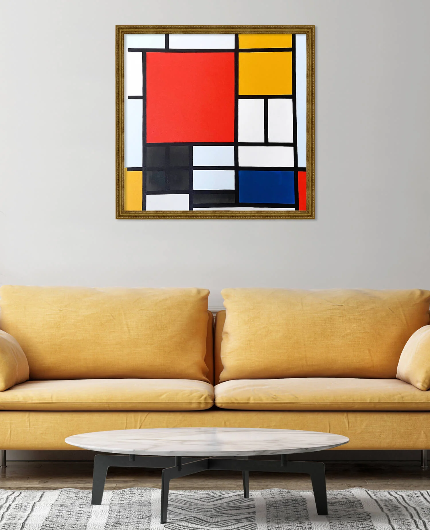 Komposition in Rot, Gelb, Blau und Schwarz - Piet Mondrian - Image 28