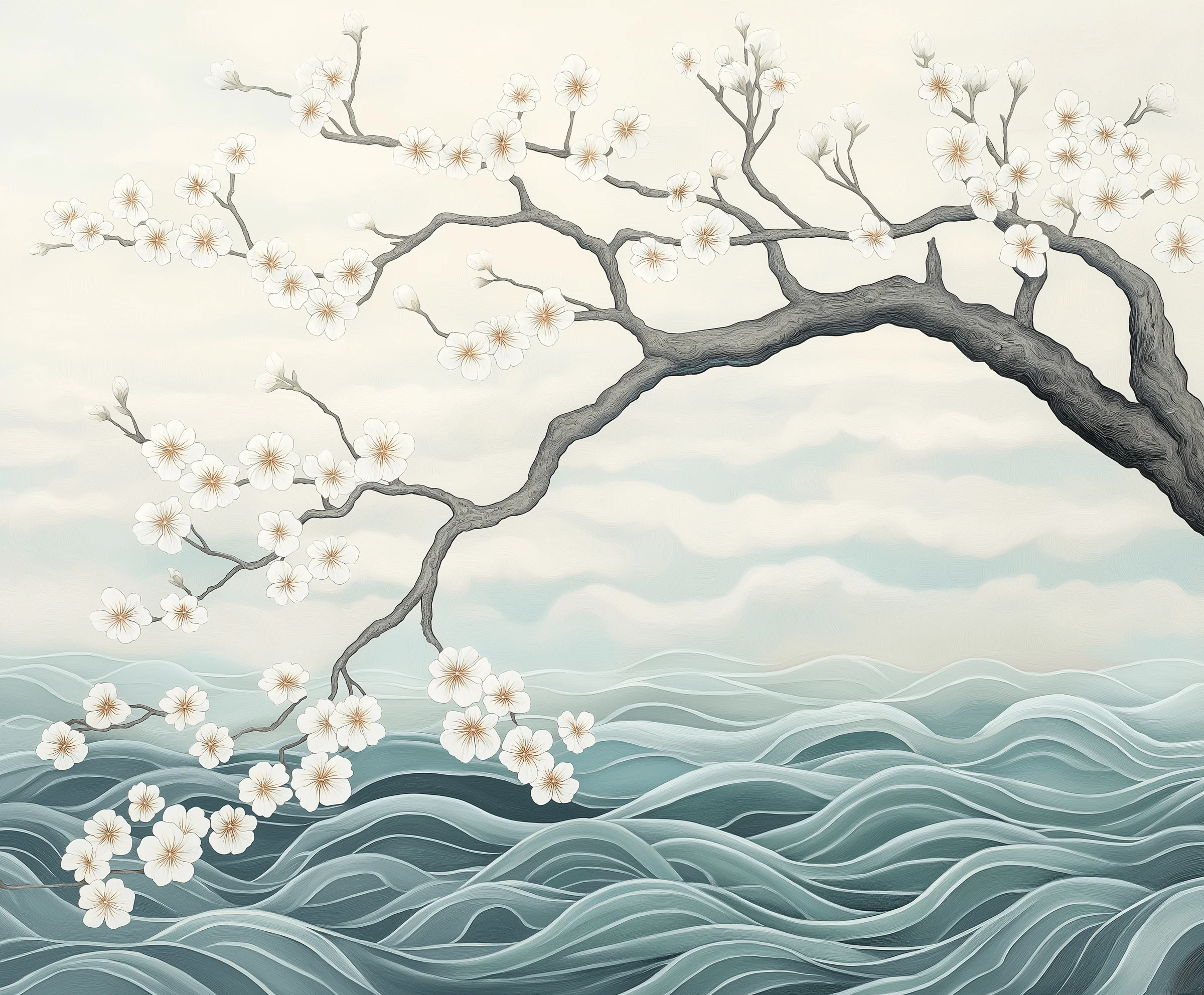 Mandelblüte x Hokusai - Image 3