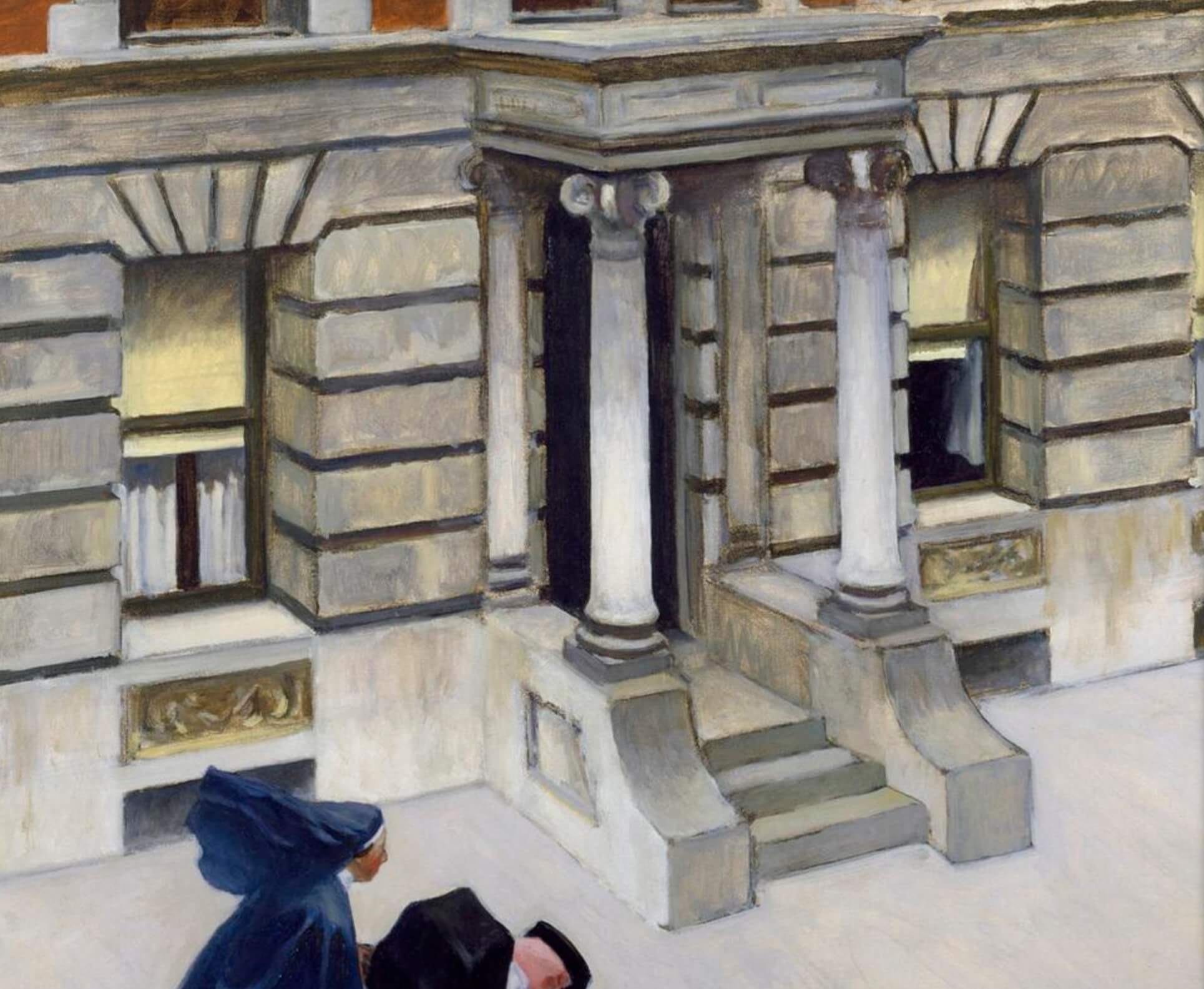 New York Pavements - Edward Hopper - Image 2
