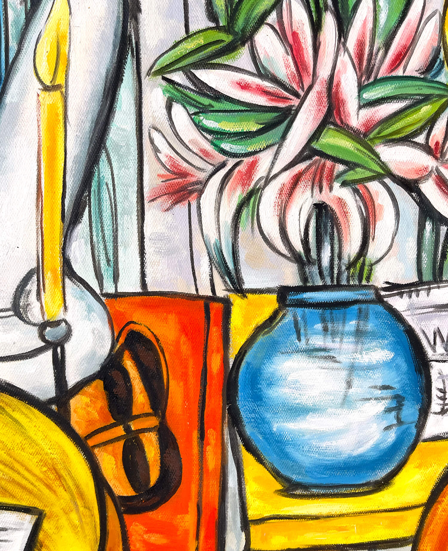 Stilleben mit Cello und Kontrabass - Max Beckmann - Image 6