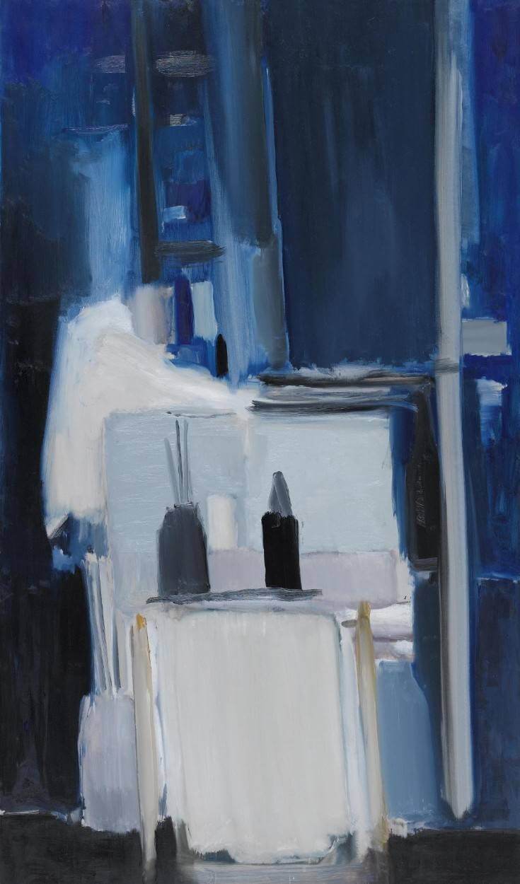 Werkstatt-Ecke mit blauem Hintergrund – Nicolas de Staël - Image 2