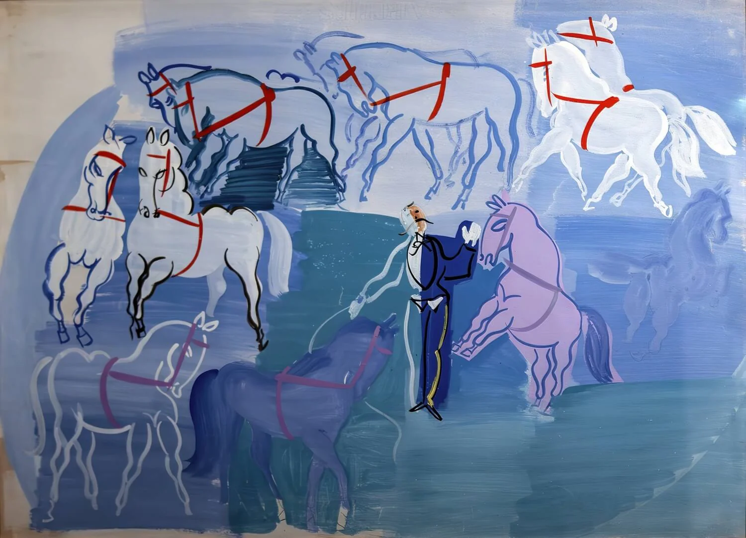 Zirkuspferde - Raoul Dufy - Image 3
